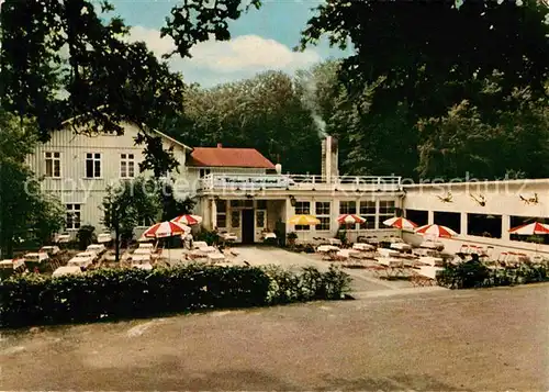 AK / Ansichtskarte Friedrichsruh Aumuehle Forsthaus Restaurant Cafe Kat. Aumuehle