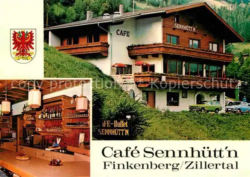 AK / Ansichtskarte Finkenberg Tirol Cafe Sennhuettn Kat. Finkenberg