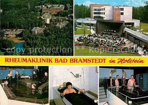 AK / Ansichtskarte Bad Bramstedt Rheumaklinik Kuranwendungen Kurkonzert Kat. Bad Bramstedt