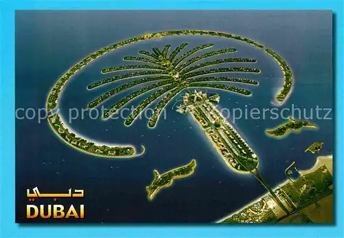 AK / Ansichtskarte Dubai Jumeirah Palm Island Kat. Dubai