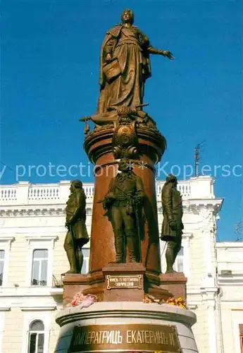 AK / Ansichtskarte Odessa Ukraine Ekatherina Denkmal 