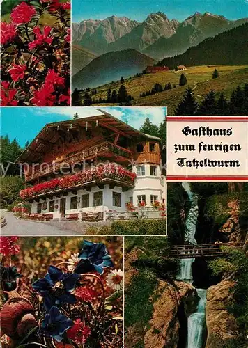 AK / Ansichtskarte Bayrischzell Gasthaus zum feurigen Tatzelwurm Oberaudorf Kat. Bayrischzell