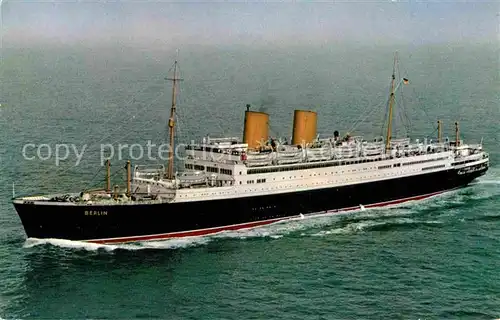 AK / Ansichtskarte Schiffe Ships Navires MS Berlin North German Lloyd 
