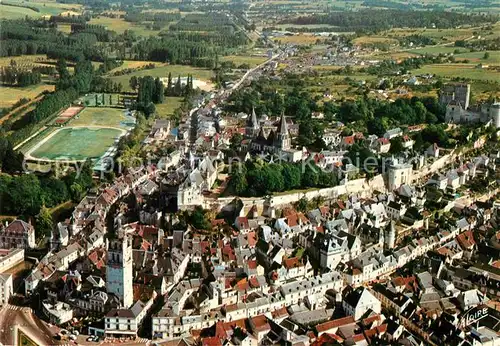 AK / Ansichtskarte Loches Indre et Loire Fliegeraufnahme  Kat. Loches