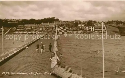 AK / Ansichtskarte Sandown Isle of Wight Pier Kat. Isle of Wight