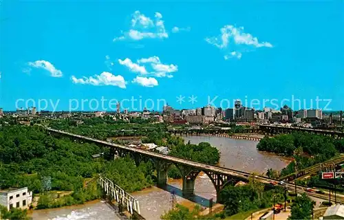 AK / Ansichtskarte Richmond British Columbia Skyline Lee Bridge Manchester Bridge Kat. Richmond