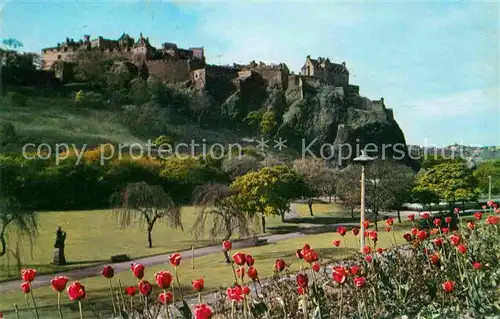 AK / Ansichtskarte Edinburgh Castle from Princess Street Gardens Kat. Edinburgh