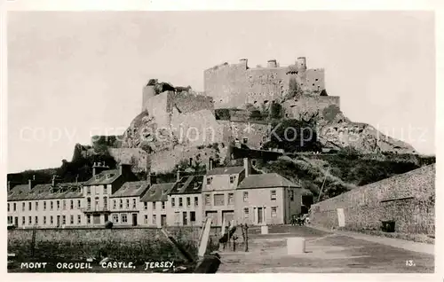 AK / Ansichtskarte Jersey UK Mont Orgueil Castle