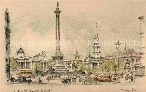 AK / Ansichtskarte London Trafalgar Square Kat. City of London