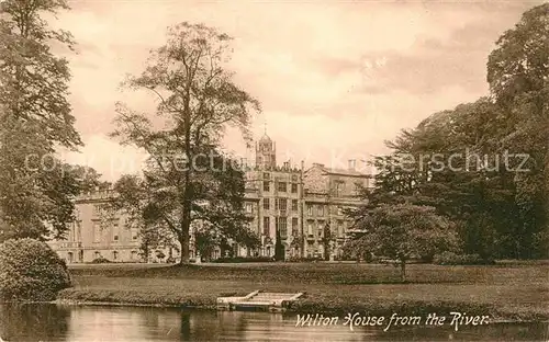 AK / Ansichtskarte Wilton Salisbury Wilton House from the River Kat. Salisbury