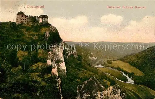 AK / Ansichtskarte Donautal Panorama mit Schloss Bronnen Kat. Ulm