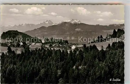 AK / Ansichtskarte Ellhofen Allgaeu Panorama  Kat. Weiler Simmerberg