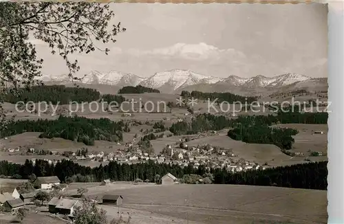 AK / Ansichtskarte Simmerberg Weiler Panorama  Kat. Weiler Simmerberg