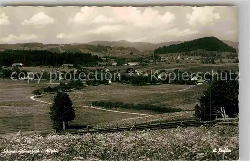 AK / Ansichtskarte Schoenau Gruenenbach Panorama  Kat. Gruenenbach