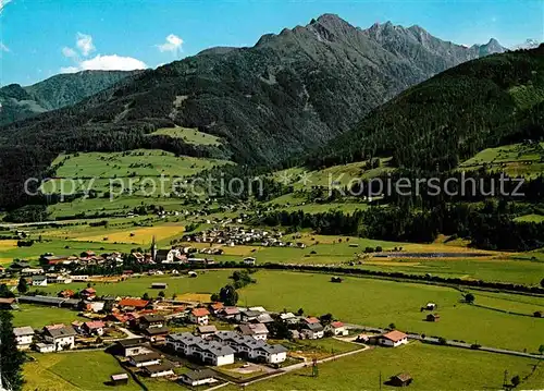 AK / Ansichtskarte Niedernsill Fliegeraufnahme Steindorf im Pinzgau mit Badesee Kat. Niedernsill