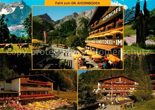 AK / Ansichtskarte Eng Hinterriss Tirol Alpencafe Alpengasthof Eng