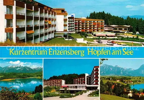 AK / Ansichtskarte Hopfen See Kurzentrum Enzensberg Kat. Fuessen