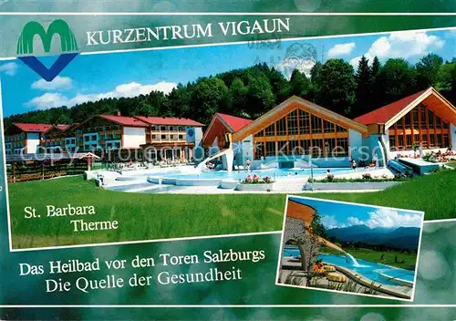 AK / Ansichtskarte Vigaun Bad Kurzentrum St. Barbara Therme Kat. Bad Vigaun
