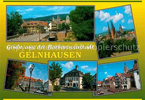 AK / Ansichtskarte Gelnhausen Barbarossastadt  Kat. Gelnhausen