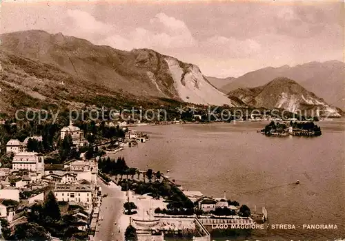 AK / Ansichtskarte Stresa Lago Maggiore Fliegeraufnahme