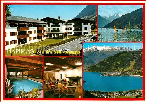 AK / Ansichtskarte Zell See Hotel Hapimag Hallenbad Kaminzimmer Alpenpanorma Kat. Zell am See