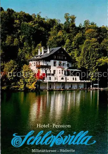 AK / Ansichtskarte Rothenthurn Spittal Hotel Pension Schlossvilla am Millstaettersee Kat. Spittal an der Drau