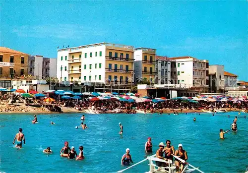 AK / Ansichtskarte Gatteo Mare Hotel Villa Marina di Cesenatico Spiaggia