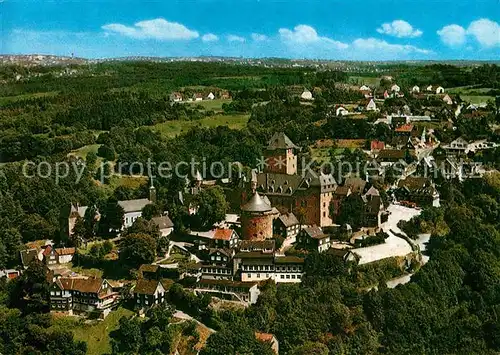 AK / Ansichtskarte Burg Wupper Schloss Fliegeraufnahme Kat. Solingen