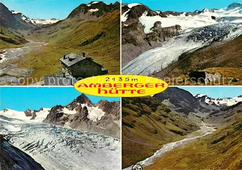 AK / Ansichtskarte Ambergerhuette Sulztalferner oetztaler Alpen Kat. Laengenfeld
