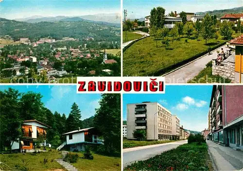 AK / Ansichtskarte Zavidovici Teilansichten Strassenpartie