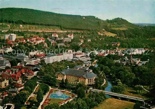 AK / Ansichtskarte Bad Kissingen Kurhotel Park Fliegeraufnahme Kat. Bad Kissingen