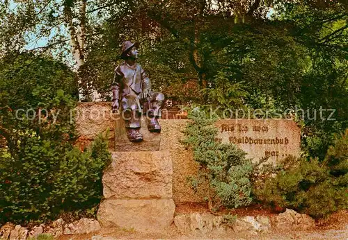 AK / Ansichtskarte Krieglach Steiermark Rosegger Denkmal Statue Kat. Krieglach