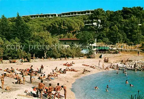 AK / Ansichtskarte Mali Losinj Hotelsko naselje Suncana uvala Strand Kat. Kroatien