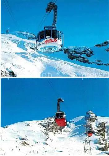 AK / Ansichtskarte Seilbahn Titlis  Kat. Bahnen