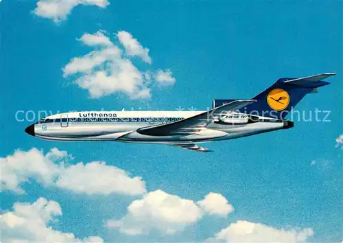 AK / Ansichtskarte Lufthansa Boeing 727 Europa Jet  Kat. Flug