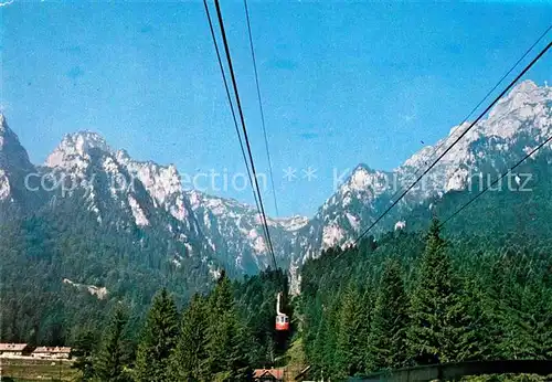 AK / Ansichtskarte Seilbahn Busteni Telefericul Rumaenien Kat. Bahnen