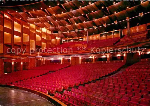 AK / Ansichtskarte Theater Salzburg Neues Festspielhaus Zuschauerraum  Kat. Theater