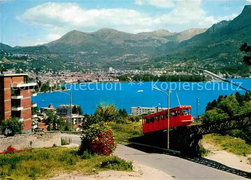 AK / Ansichtskarte Zahnradbahn Lugano Paradiso Funicolare S. Salvatore  Kat. Bergbahn