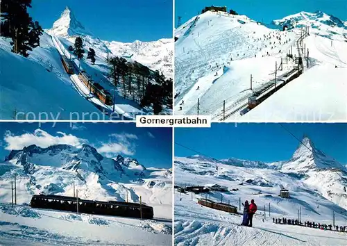 AK / Ansichtskarte Gornergratbahn Zermatt Riffelalp  Kat. Gornergrat