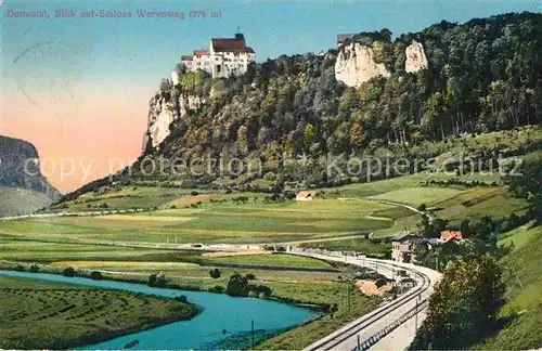 AK / Ansichtskarte Donautal mit Schloss Werenwag Kat. Ulm