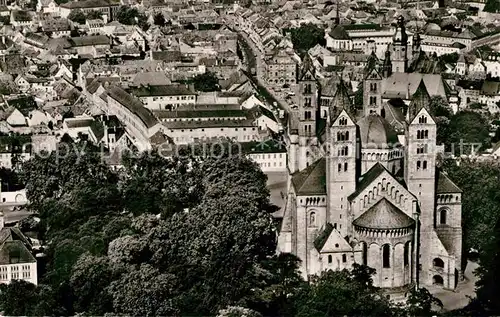 AK / Ansichtskarte Speyer Rhein Fliegeraufnahme ostseite Dom Kat. Speyer