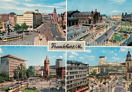AK / Ansichtskarte Frankfurt Main Stadtansichten Kat. Frankfurt am Main