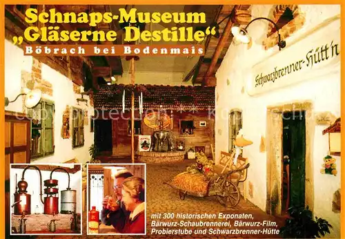 AK / Ansichtskarte Boebrach Schnaps Museum Glaeserne Destille Kat. Boebrach