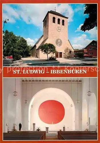 AK / Ansichtskarte Ibbenbueren St Ludwig Kirche Kat. Ibbenbueren