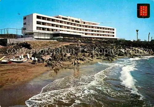 AK / Ansichtskarte Lanzarote Kanarische Inseln Hotel Los Fariones Playa Strand