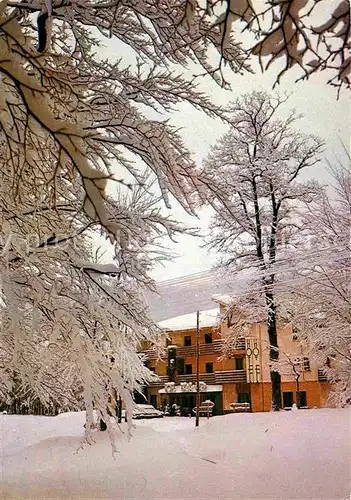 AK / Ansichtskarte Leiza Hotel Basa Kabi im Winter