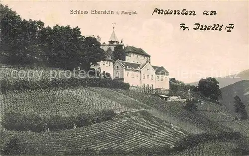 AK / Ansichtskarte Murgtal Baden Schloss Eberstein