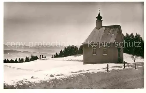 AK / Ansichtskarte Scheidegg Allgaeu Kapelle Kat. Scheidegg