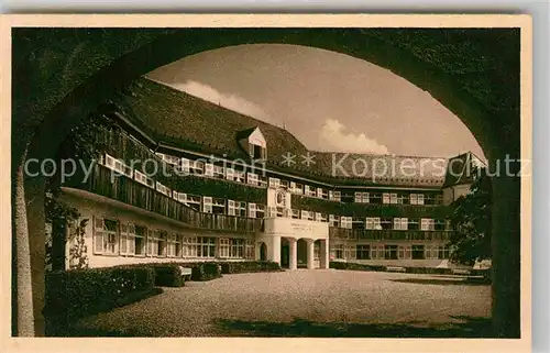 AK / Ansichtskarte Scheidegg Allgaeu Prinz Regent Luitpold Kinderheilstaette Kat. Scheidegg