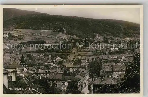 AK / Ansichtskarte Neustadt Haardt Panorama Kat. Neustadt an der Weinstr.